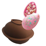 3D Easter Egg Chocolate Silicone Mold DIY Easter Surprise Mousse Moulds Baking Tool for Hot Chocolate Cocoa Bombs Cake In Australia - Darrahopens
