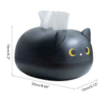 Cartoon Cat Tissue Box Desktop Paper Napkin Storage Box Paper Container Home Decoration In Australia - Darrahopens