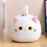 Cartoon Cat Tissue Box Desktop Paper Napkin Storage Box Paper Container Home Decoration In Australia - Darrahopens