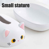 Cartoon Cat Tissue Box Desktop Paper Napkin Storage Box Paper Container Home Decoration In Australia - Darrahopens