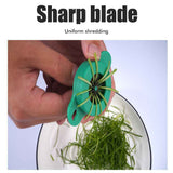 Household Stainless Steel Scallion Cutter Plum Blossom Shred Silk Cutter Sharp Onion Cutter Graters Kitchen Shred Accessories In Australia - Darrahopens