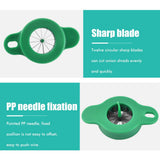 Household Stainless Steel Scallion Cutter Plum Blossom Shred Silk Cutter Sharp Onion Cutter Graters Kitchen Shred Accessories