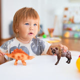 Hyena Figurine Ornaments Simulation PVC Hyena Wild Animals Figurine Collectible Hyena Model Toys for Kids