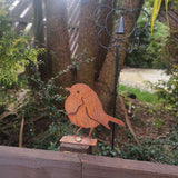 Garden Art Silhouette Bird Shaped Artwork Decoration Garden Metal Animal Outline Silhouette Decorative