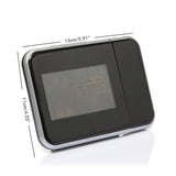 Projection Alarm Clock 180 Degree Adjustable Digital Projector Clock with Weather Station and Temperature Humidity LED Color Screen Perpetual Calendar Clock In Australia - Darrahopens