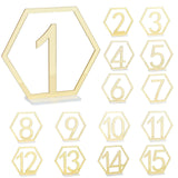Digital Acrylic Mirror Table Number Wedding Supplies Table Decoration In Australia - Darrahopens