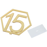 Digital Acrylic Mirror Table Number Wedding Supplies Table Decoration In Australia - Darrahopens
