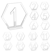 Table Number Acrylic Mirror 1 To 15 Table Number For Weddings Dinner In Australia - Darrahopens