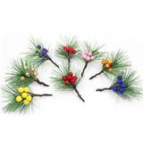Christmas Garland Hanging Simulation Wreath for Living Room Bedroom Office Wedding Birthday