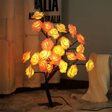 Removable Plastic Base USB Switch LED Simulation Rose Decoration Night Light