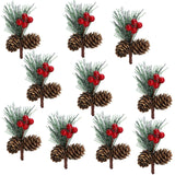 Mini Christmas Tree Accessories Pine Cones Pine Branches Christmas Decorations Small Flower Arrangements In Australia - Darrahopens