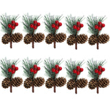 Mini Christmas Tree Accessories Pine Cones Pine Branches Christmas Decorations Small Flower Arrangements In Australia - Darrahopens