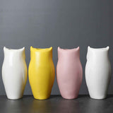 Flower Pots Nordic Modern Vase Decoration Owl Decorative Ceramic Desktop Crafts Ornament In Australia - Darrahopens