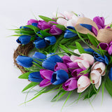 Wreath Artificial Hanging Wreath for Front Door Wall Tree Party Shop Window Decoration In Australia - Darrahopens
