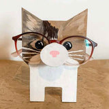 Wooden Eyeglass Holder Stand Animal Shaped Adorable Eyeglass Display Rack for Decoration In Australia - Darrahopens