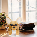 Wooden Eyeglass Holder Stand Animal Shaped Adorable Eyeglass Display Rack for Decoration