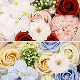 Artificial Flowers Combo Box Simulation Fake Soap Flower Round Box Valentine's Day Holiday Gift In Australia - Darrahopens