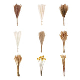 Artificial Dried Pampas Grass Plastic Simulation Reed for Wedding Home Decoration