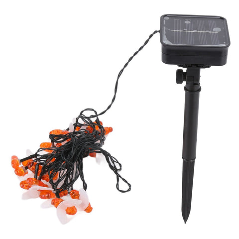 LED Solar String Lights Bee Shaped Waterproof Decorative Light for Outdoor Garden Patio Warm White6.5M 30LED 2 Work Mode In Australia - Darrahopens