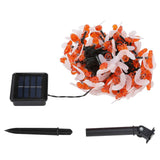 LED Solar String Lights Bee Shaped Waterproof Decorative Light for Outdoor Garden Patio Warm White12M 100LED 8 Work Mode In Australia - Darrahopens
