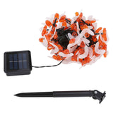 LED Solar String Lights Bee Shaped Waterproof Decorative Light for Outdoor Garden Patio Warm White12M 100LED 8 Work Mode In Australia - Darrahopens