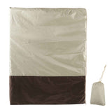 Folding Bed Cover Dustproof Waterproof Rollaway Bed Protective Cover for Indoor Outdoor85x33x107cm