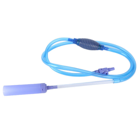 Fish Tank Water Changer Droppings Sludge Extractor Manual Aquarium Syphon Water Filter