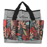 Garden Tote Bag 600D Oxford Cloth Multiple Pockets Lightweight and Durable Garden Tools Storage Pouch