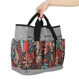Garden Tote Bag 600D Oxford Cloth Multiple Pockets Lightweight and Durable Garden Tools Storage Pouch