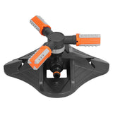 Lawn Water Sprinkler Automatic Flower Watering Device Three Prong Sprinkler for Garden Watering Gardening IrrigationOrange In Australia - Darrahopens