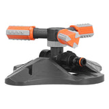 Lawn Water Sprinkler Automatic Flower Watering Device Three Prong Sprinkler for Garden Watering Gardening IrrigationOrange In Australia - Darrahopens