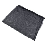4.9x3.3ft Garden Plant Cover Drawstring Reusable Environmental Protection Plant Netting Bag for Fruit TreeBlack