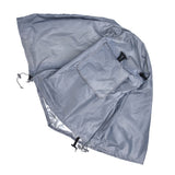 109x76x74cm Dogs Wire Crate Cover Waterproof Dustproof Pet Cage Cover for Indoor Outdoor ProtectionGray