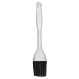Silicone Brush Stainless Steel Handle High Temperature Resistant Kitchen Baking Barbecue Sauce Oil BrushStraight Handle Black In Australia - Darrahopens