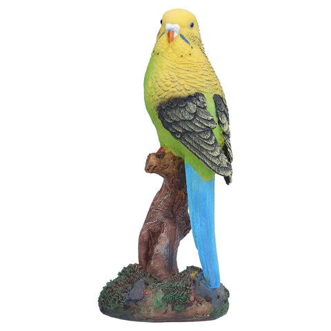 Resin Parrot Ornament Home Decorations Bonsai Small Bird Model Gift Resin Crafts Yellow In Australia - Darrahopens