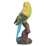 Resin Parrot Ornament Home Decorations Bonsai Small Bird Model Gift Resin Crafts Yellow In Australia - Darrahopens