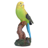 Resin Parrot Ornament Home Decorations Bonsai Small Bird Model Gift Resin Crafts Yellow In Australia - Darrahopens