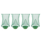 4pcs Outdoor Fly Trap Reusable Hanging Fly Trap Cage Net with Bait Tray for Garden Farm Orchard In Australia - Darrahopens
