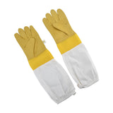 Beekeeping Gloves Breathable Sheepskin Gloves with Extended Sleeves for Beekeeper