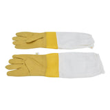 Beekeeping Gloves Breathable Sheepskin Gloves with Extended Sleeves for Beekeeper