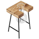 Desktop Glass Planter Wooden Stand Bulb Glass Vase Hydroponics Plant Planter for Home Office Garden1 Bottle In Australia - Darrahopens