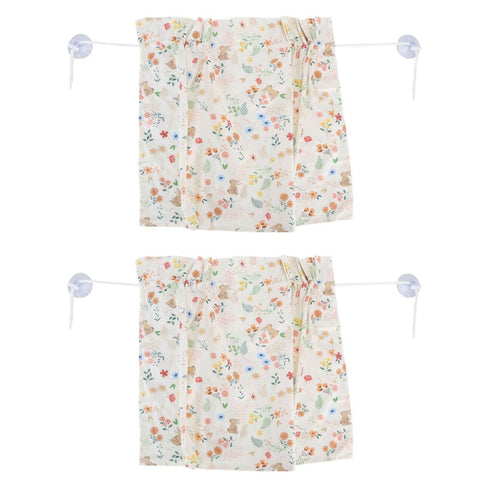 2PCS Simple Style Sunshade Curtain Adjustable Car Side Window Curtain Cute Car Curtain with Suction CupType 1 In Australia - Darrahopens