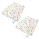 2PCS Simple Style Sunshade Curtain Adjustable Car Side Window Curtain Cute Car Curtain with Suction CupType 1 In Australia - Darrahopens