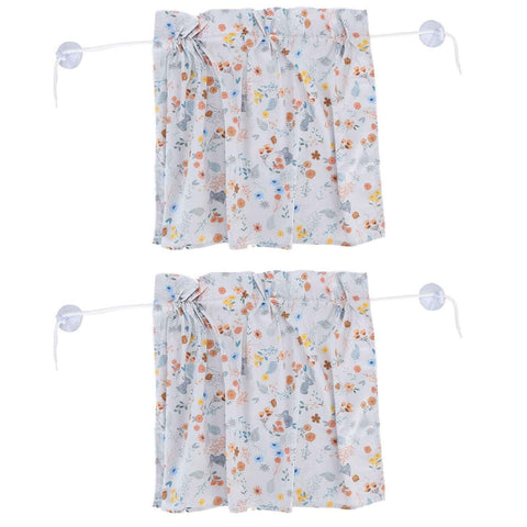 2PCS Simple Style Sunshade Curtain Adjustable Car Side Window Curtain Cute Car Curtain with Suction CupType 2 In Australia - Darrahopens