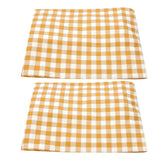 2Pcs Grid Design Anti Ultraviolet Car Curtain Side Car Window Sun Shade with Suction CupYellow Grid