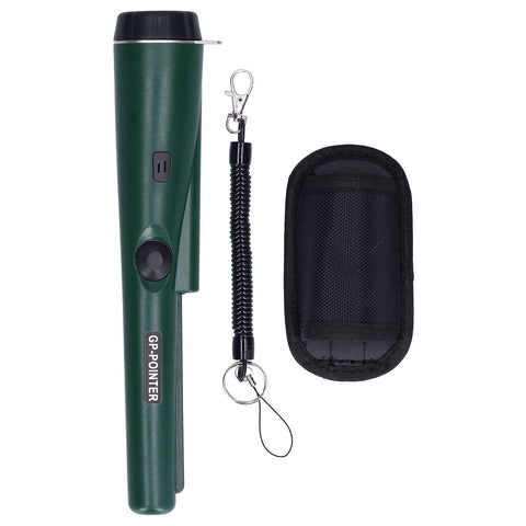 Metal Detector Professional Portable Waterproof Handheld Metal Detector with LED LightMilitary Green In Australia - Darrahopens