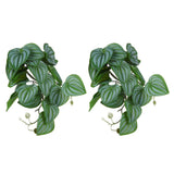 2PCS Artificial Water Plant Simulation Vine Lifelike Plastic Leaves Decoration with Suction Cup for Fish TankWatermelon Leaves In Australia - Darrahopens