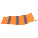 Reflective Weather Windsock Wind Direction Indicator for Outdoor Airport Farm Garden Parks Orange100CM In Australia - Darrahopens