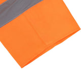 Reflective Weather Windsock Wind Direction Indicator for Outdoor Airport Farm Garden Parks Orange100CM