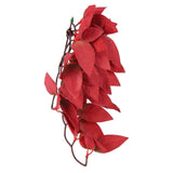 Artificial Reptile Plants Lifelike Plastic Plant Hanging Leaves Decoration with Suction Cup for Reptiles Terrarium Fish TankT-1033A4 In Australia - Darrahopens